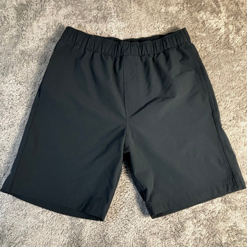 Olivers All Over Short Mens Small Black Charcoal Grey Performance Stretch Active